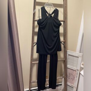 Vintage Clothing B. Moss Company stretch halter set